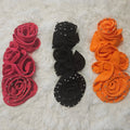 Ribbon flowers