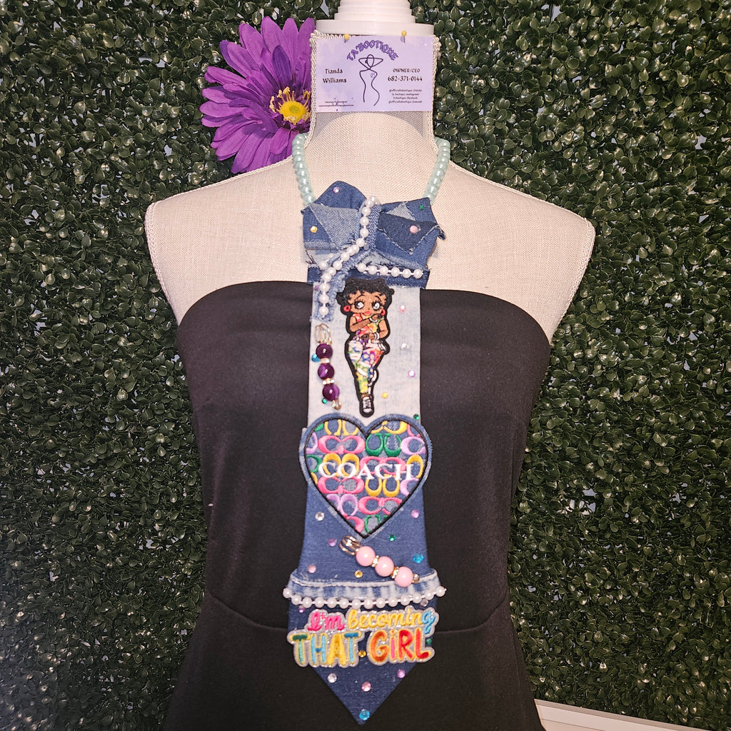Colorful Junk tie