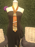 Pumpkin spice junk tie